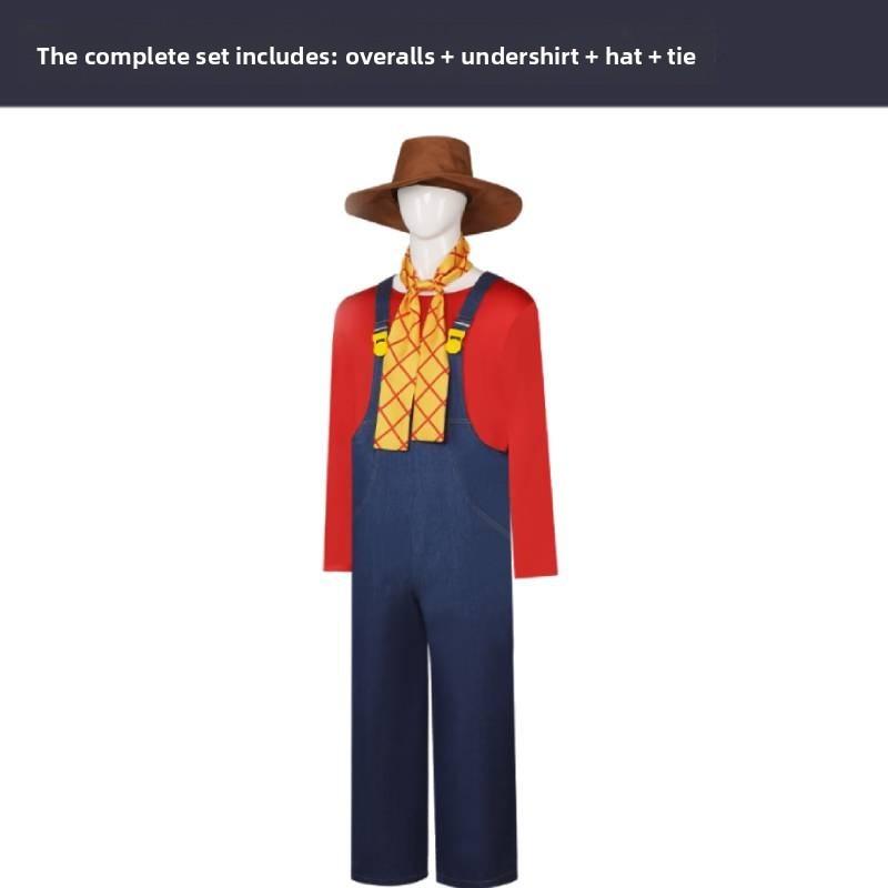 Toy Story Stinky Pete The Prospector Cosplay Costume With Polyester Fabric For Halloween Role Play