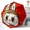 1pc Labubu Automatic Opening/closing Umbrella, Foldable Sunshade, Perfect Gift for Friends, Durable Handle Y250812085