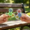 Kunststoff-Kreiselspielzeug mit Nachtlicht-Design für Hand-Auge-Koordination und Entspannung