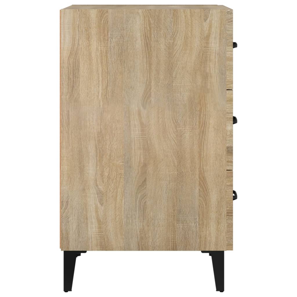 Vidaxl Szafka Nocna, Dąb Sonoma, 40X40X66 Cm, Materiał Drewnopochodny