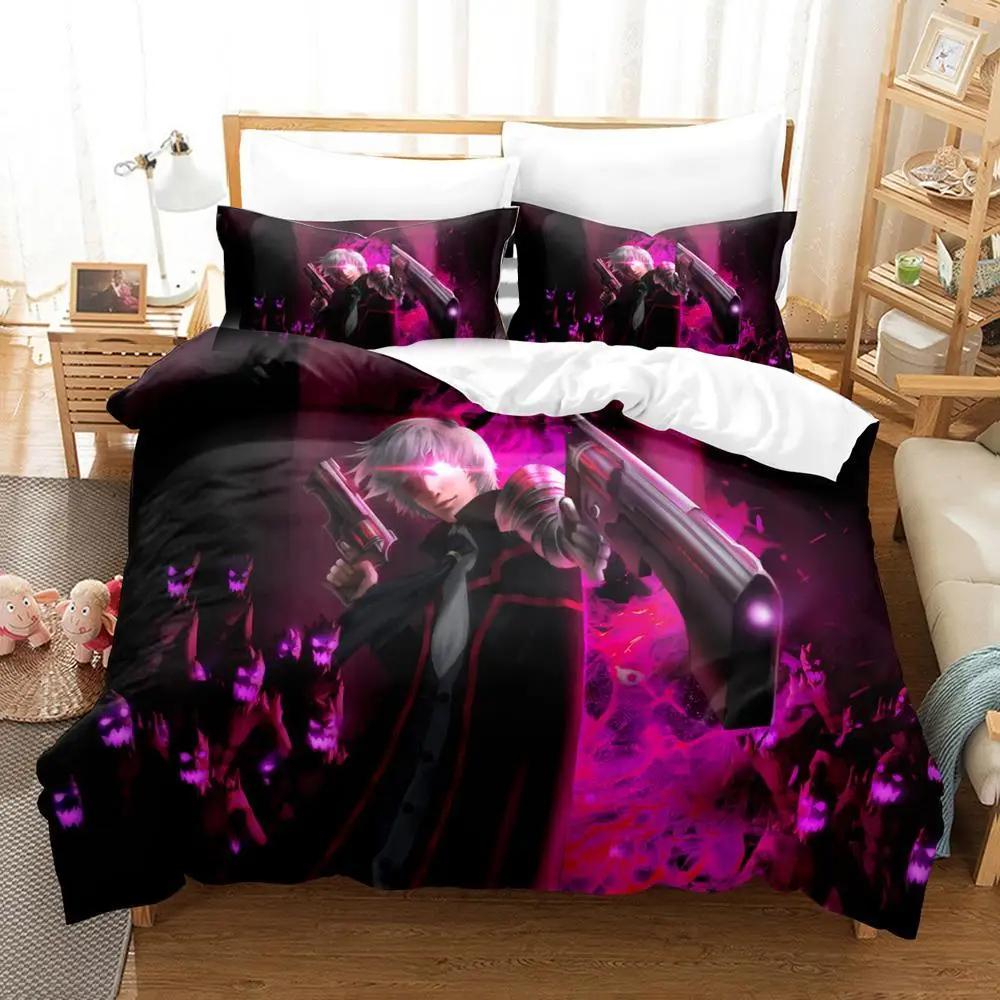 3D Anime Arifureta From Commonplace To World's Strongest Bedding Set Duvetcover Quilt Cover Pillowcase Comforter King Queen Size