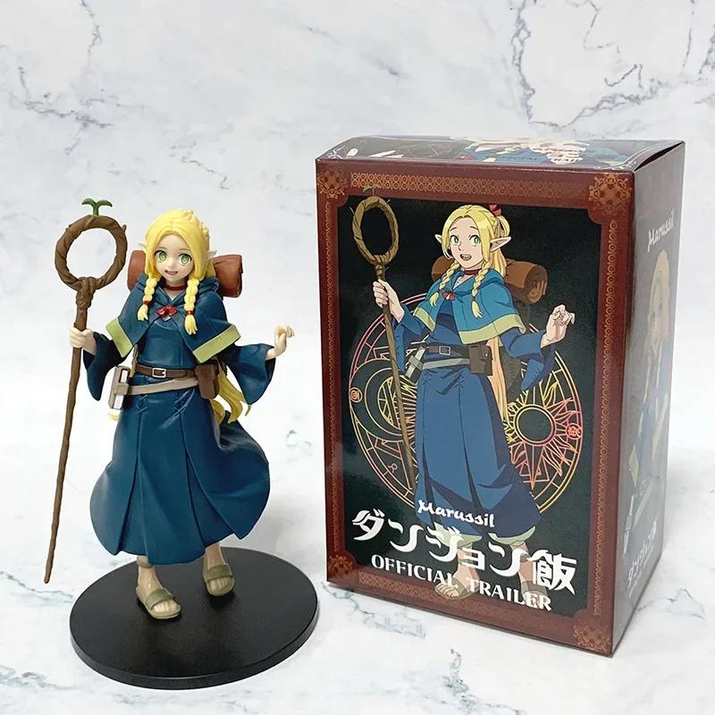 17cm Delicious in Dungeon Marussil PVC Amine Action Figure Collectible Model Dolls Statuette Ornament Toys For Kids Xmas Gifts