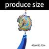 Car Hanging Ornament Chinese New Years 2026 Horse Pendant Charm with Tassels Fengshui Ornament for Car Home Decorations