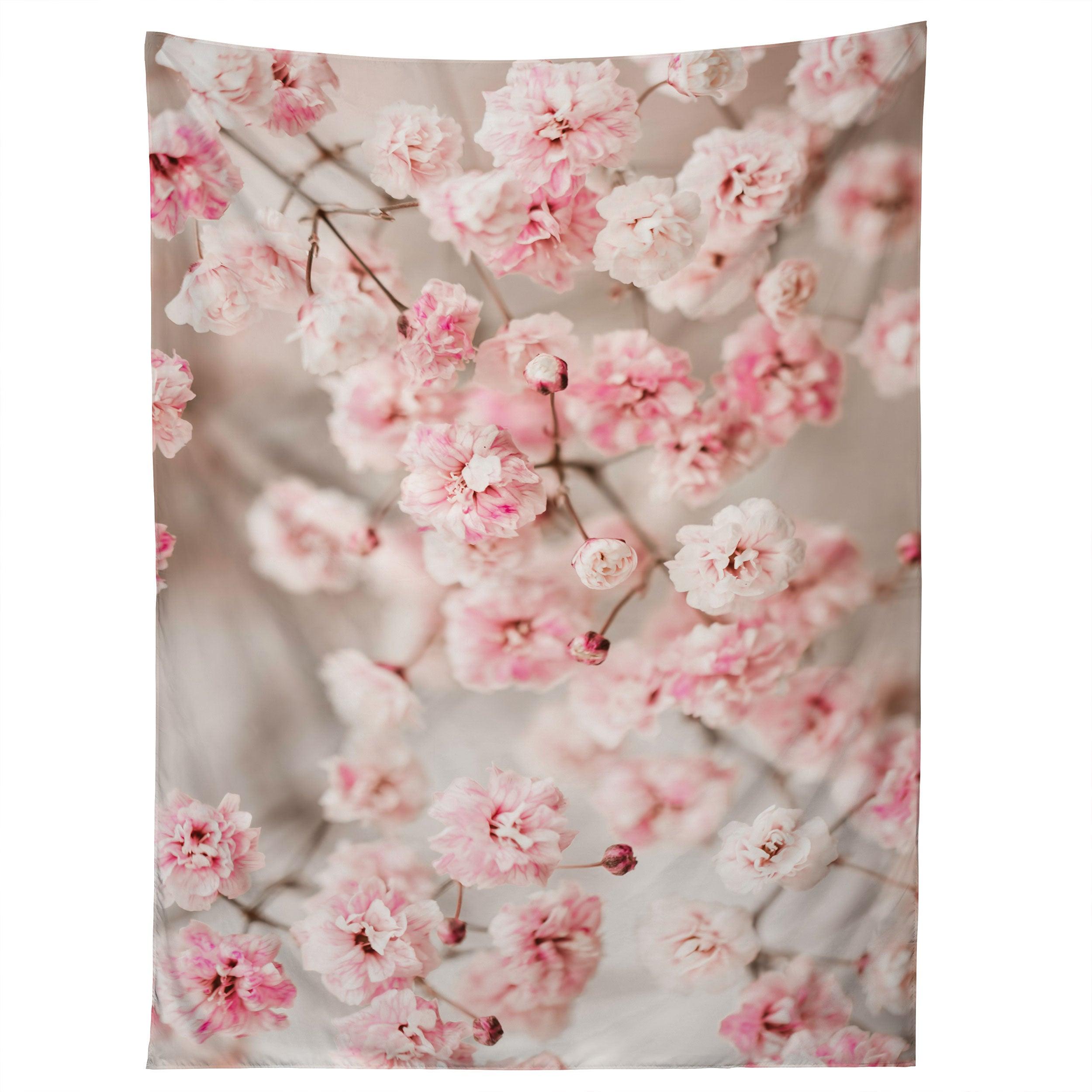 GYPSOPHILA PINK BLUSH tapestry 75x100