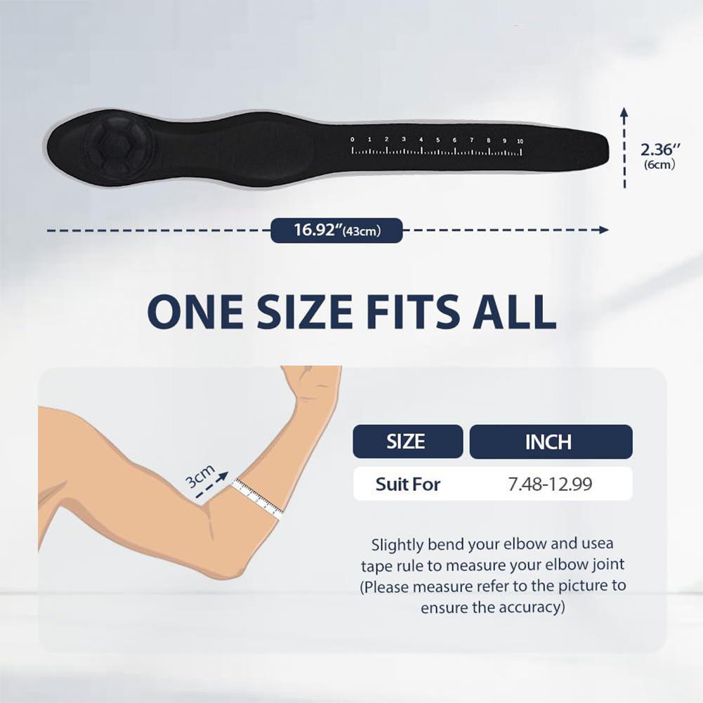 Elbow Wrap Anti Collision Elbow Support Adjustable Elbow Protector Ergonomic Elbow Compression Strap for Outdoor Sports