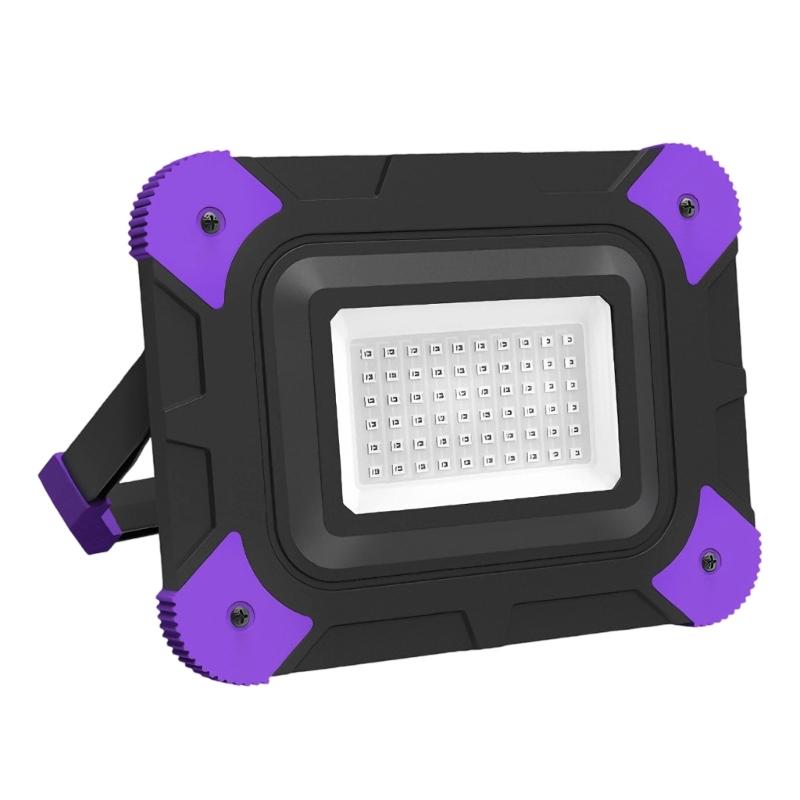 High Brightness LED Camping Lamp With Magnetic Base Portable Rechargeable For Outdoor Adventures Waterproof ABS Material