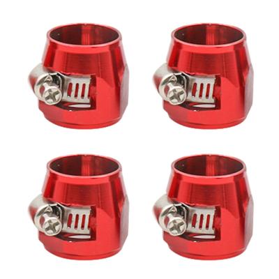 RYOTBASE Econo Fitting Hose End Finisher Clamp Screw Band Radiator Hose Band Stainless Steel