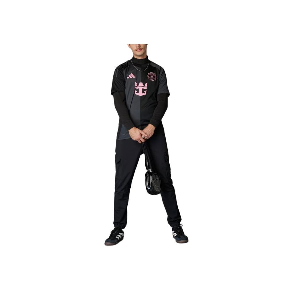 adidas Inter Miami CF 25/26 Koszulka Wyjazdowa Czarna Męska Streetwear JI9124