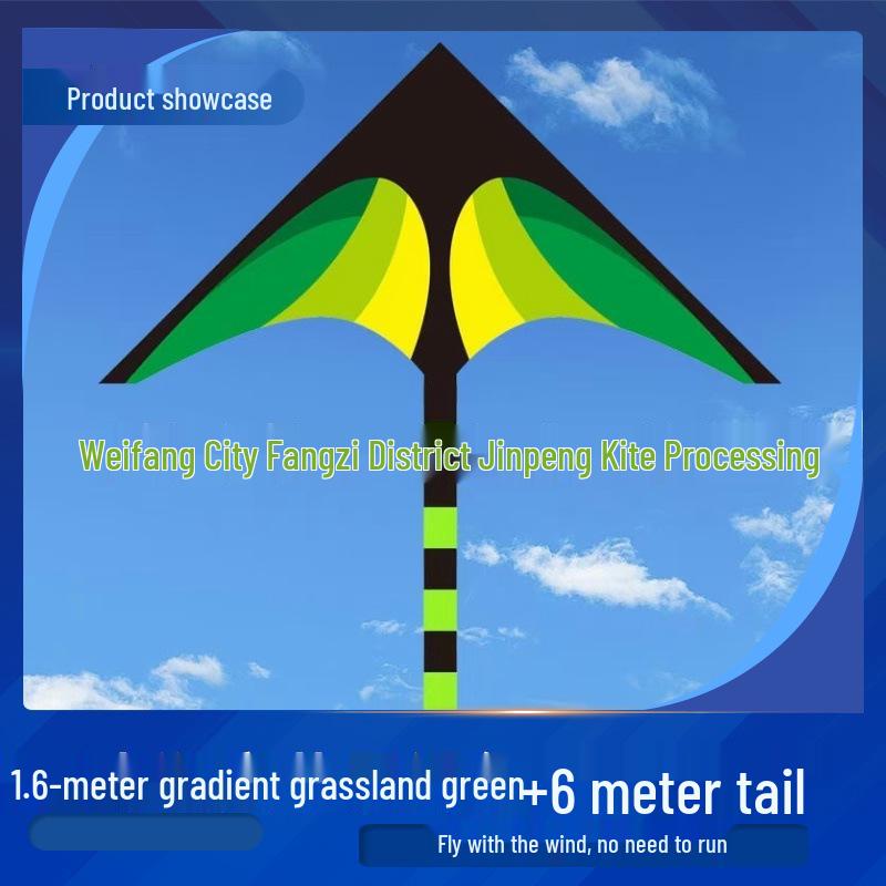 Great Plains Extra Large Rainbow Kite for Kids - Excellent Flying Cartoon Design