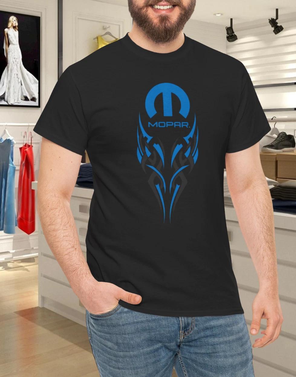 Mopar Pinstripe Cotton Unisex T-Shirt 3XL