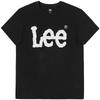 Lee Klassisches Herren-T-Shirt mit Logo-Print, kurzärmlig