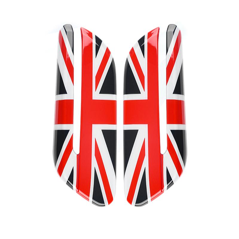 The Black Flag Car Side Fender Marker Light Housing Cover For MINI Cooper D One R56 Clubman R55 Convertible R55 R56 R57 2Pcs