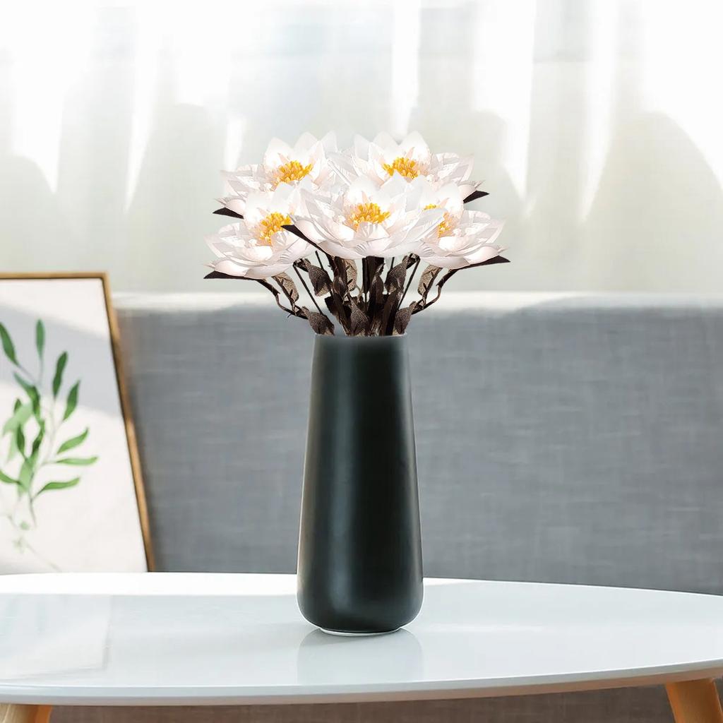 Artificial Lotus Fake Flower Bedroom Decoration Multifunctional Weddings Flower Decoration