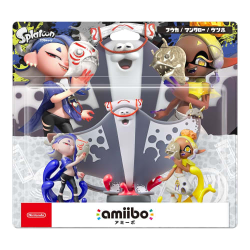 Amiibo Surimi Union Set Fuuka/utsuho/mantaro  Splatoon Series