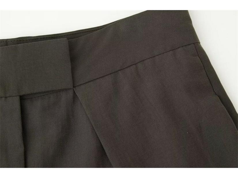 European & American Retro Style Women's Loose Wide-Leg Pants with Pleats - 2025 Collection