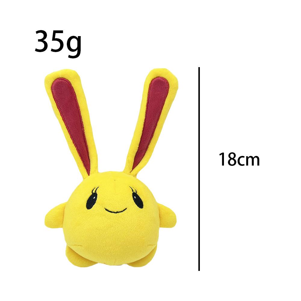

New Cute Yellow Rabbit Plush Doll 18cm