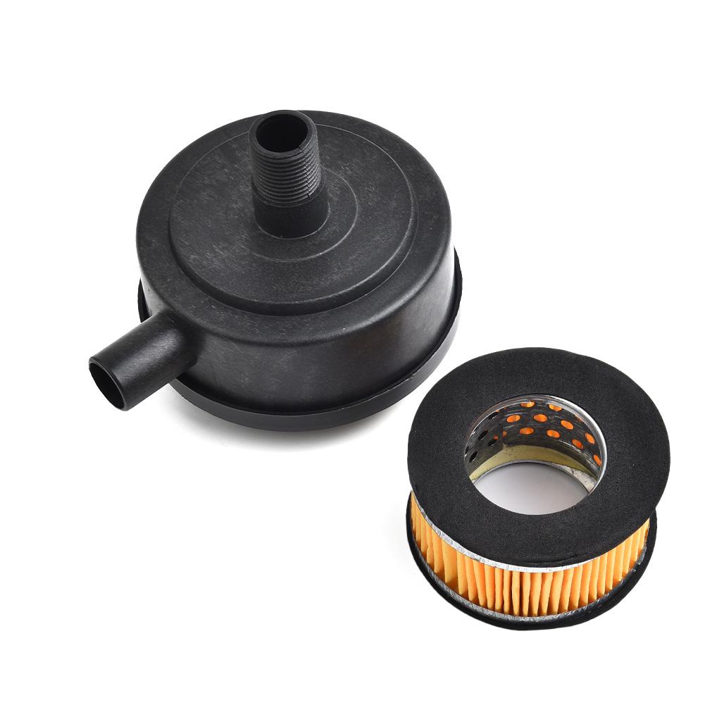 

20mm Male Thread Air Filter Silencer Air Compressor Canister Filter Kit Muffler Parts Plastic Practical Hot sale