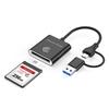 10Gbps CFexpress Type B Card Reader 10Gbps USB3.2 Gen2 Adapter Portable Type A-C CF Express B Card Reader for Windows XP MAC OS
