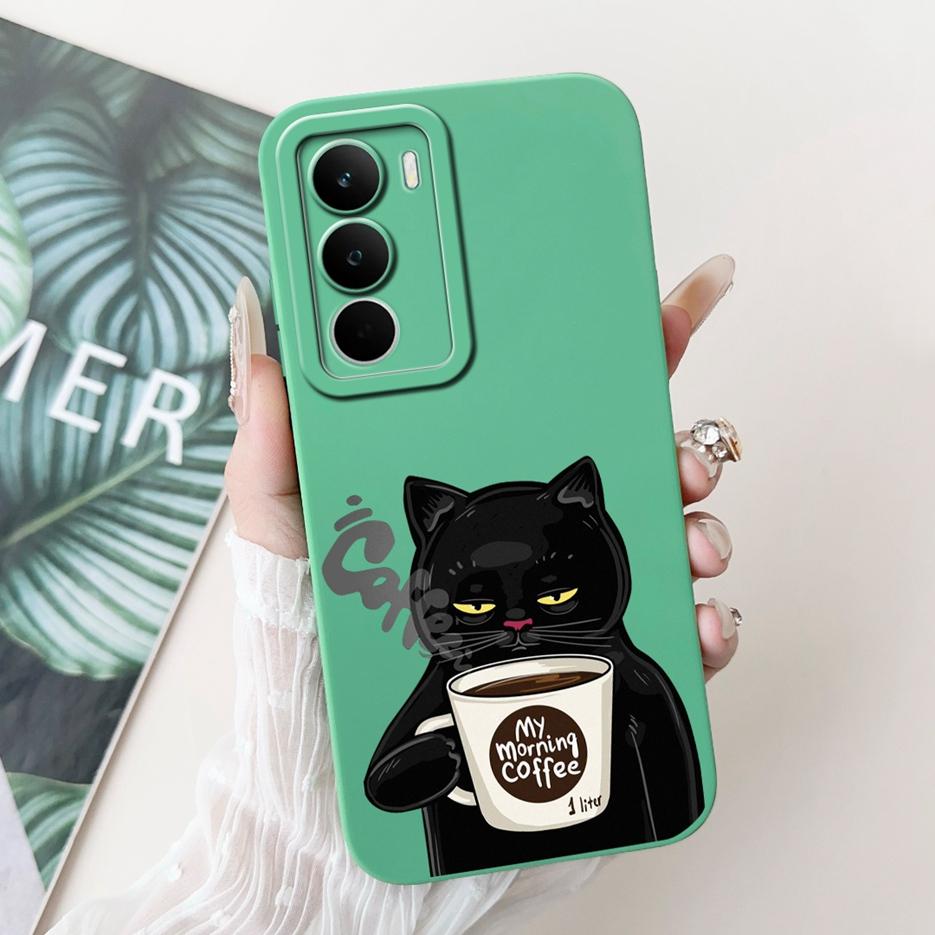 For Realme C75 Case RMX3941 Cute Cat Dinosaur Cartoon Cover Soft TPU Phone Case For Realme C71 C 75 RealmeC75 X C75X Fundas Bags