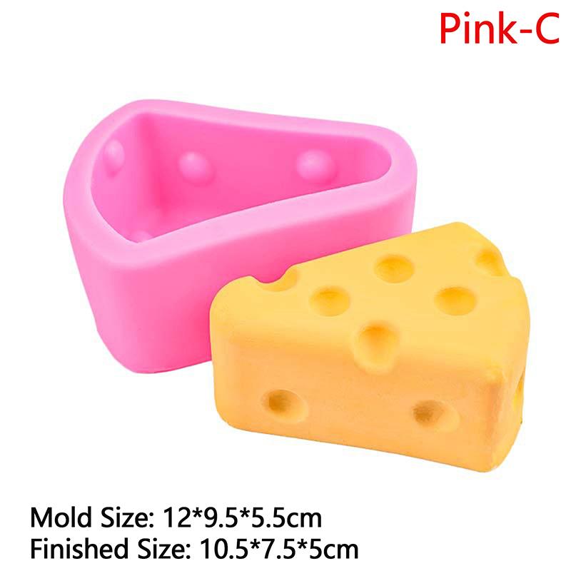 Cheese Embryo Style Silicone Candle Mold Handmade-Soap Diy Candle Art Mould Mochi Squishy Toy Mold Baking Tool Kitchen