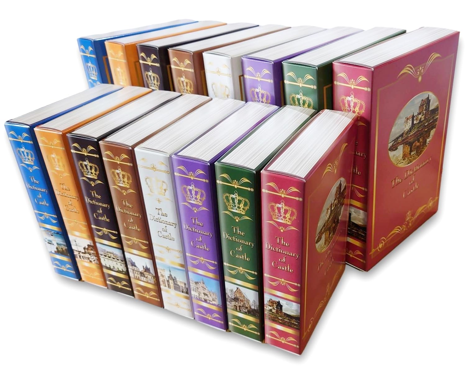 

Paperfarm Imitation Paper Box Type Fake Ornament of Books, Set, Spacer, Dictionary, Book, (Set 16)