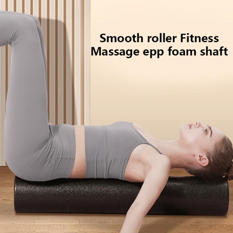 High Density Round Foams Rollers Exercise Foams Rollers for Pilates & Stretching Fitness Full Body Athletic Massage Tool