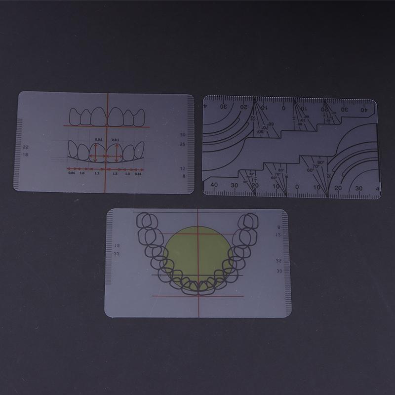 Laboratorio Odontotecnico Disegno e Allineamento Protesi Righello Dentale a T Misurazioni Simmetria Esame Strumenti Dentali Multifunzionali