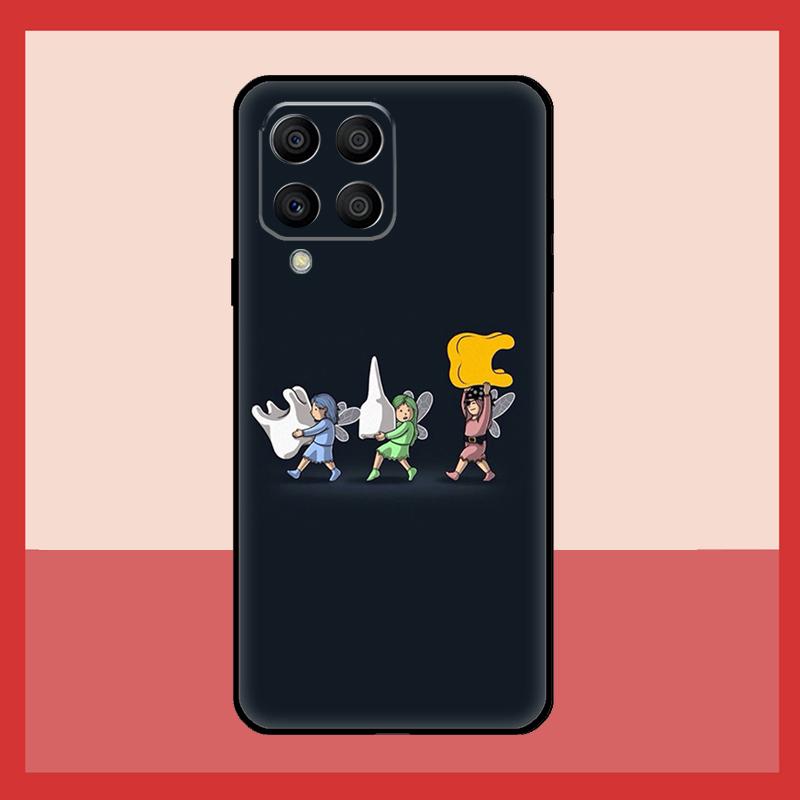 Dentist Dental Teeth Tooth Doctor Case For Samsung Galaxy M12 M52 M06 M16 M36 M56 M33 M15 M55 M31 M13 M14 M53 M32 M35 M34 M54