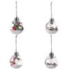 Elegant Led Transparent Ball Light Christmas Tree Ornaments Ideal For Holiday Decoration