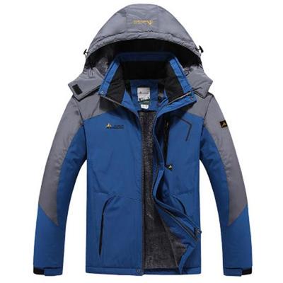 Winter Jacket Men Plus Velvet Warm Wind Parka 6XL Plus Size Black Hooded Winter Coat Men.