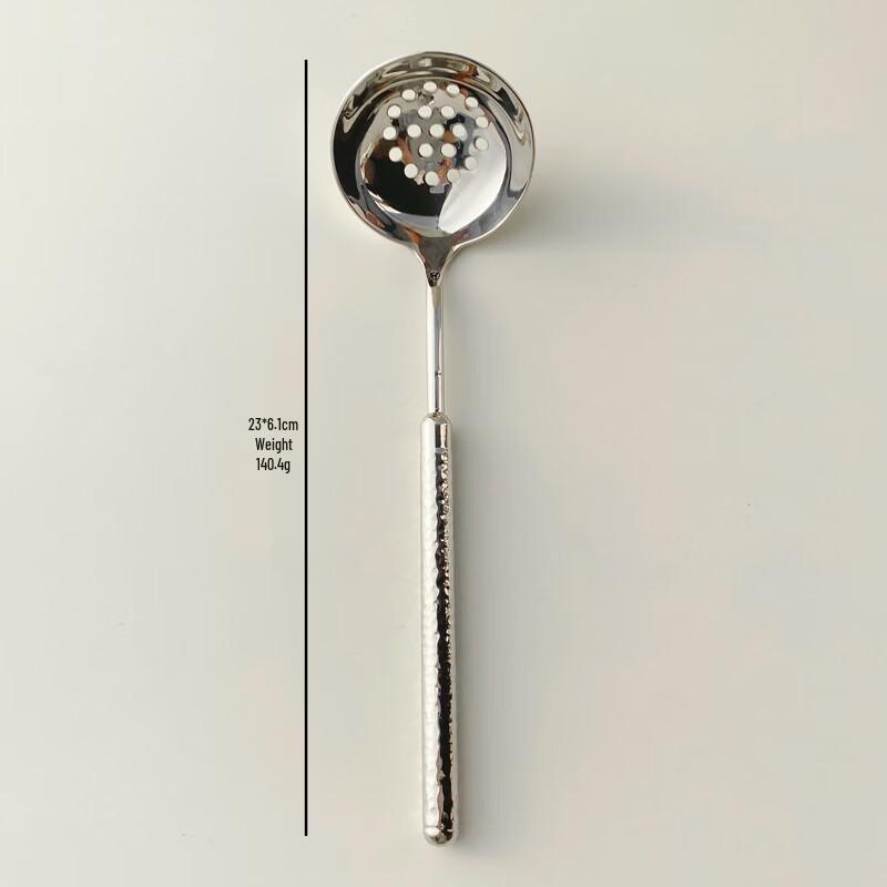 ZISIZ Luxury Hammered Stainless Steel Cutlery