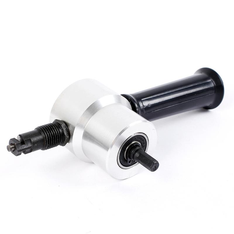 Double Head Sheet Metal Cutter for Drill, Sheet Metal Nibper, Drill Attachment  Electric Drill Shears for Iron Sheet