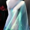Pleated Designer Cloth Straighten Apparel Sewing Fabrics Fashion Organza Fabric  Wedding Dress