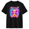 Vintage Retro Midnight Sun Dolphin Graphic Tshirt Unisex Vintage T Shirts Beach Oneck Harajuku Tees Wholesale Plus Size Tops
