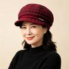 Middle-aged and Elderly Thermal Hats, Children's Autumn and Winter Fashion Berets, Ear Protectors, Mother Hats, Fleece and Cold-proof Knitted Wool Hat
