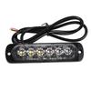 2pcs 12V 6 LED Car Truck Emergency Warning Strobe Light Hazard Flashing Lamp Amber  White