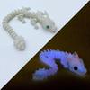 Colorful 3D Printed Articulated Dragon Toy with Movable Joints