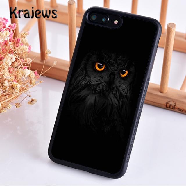 Krajews Bird Owl Nature Predator Phone Case Cover For iPhone 17 Air 16 15 14 Plus 11 12 13 Pro Max Plus Coque Fundas