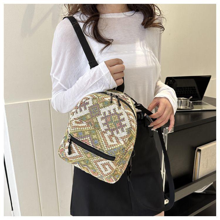 Borsa da Donna Autunno Versatile Nuova Multiuso Zaino Autunno Monospalla Crossbody Piccola Zaino