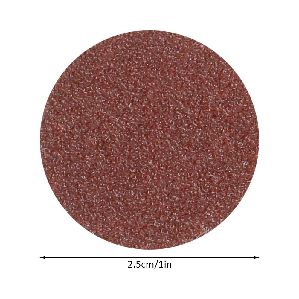 142 bucăți 25 mm sortiment de șmirghel set de discuri de șlefuit instrumente de lustruit tampon de șlefuit cu tijă de 1/8 inch pentru instrument de curățare de lustruit