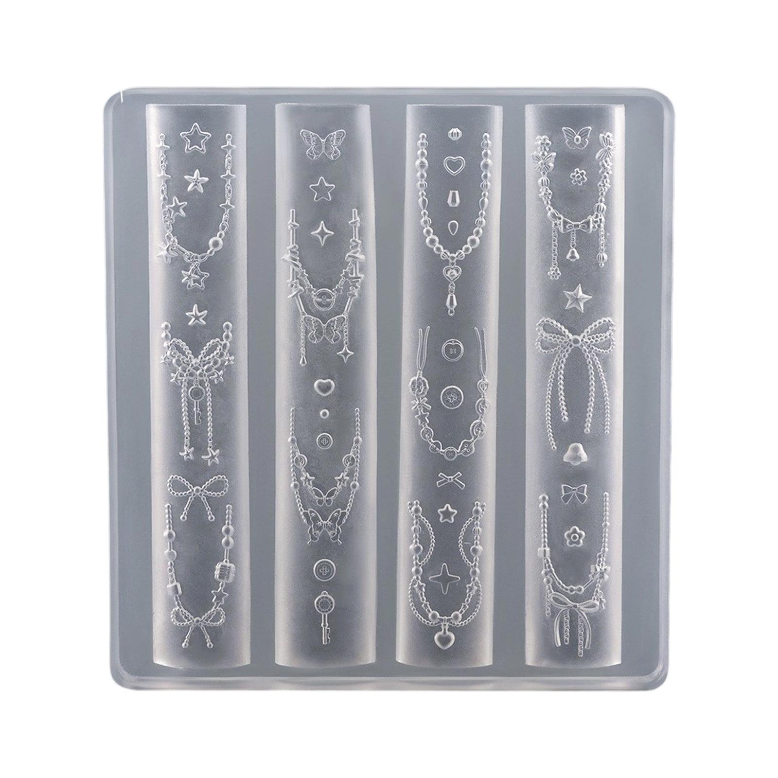 

Силиконовые 3D формы для украшения ногтей, тема «Бантики», маленькие аксессуары, формы для рукоделия, подарок для любителей красоты 16