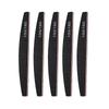 New Nail File Bufer 100/180 Grit Half Moon Nails Files Sanding Grinding Double Side Sandpaper Nail Manicure Tool ZJC04