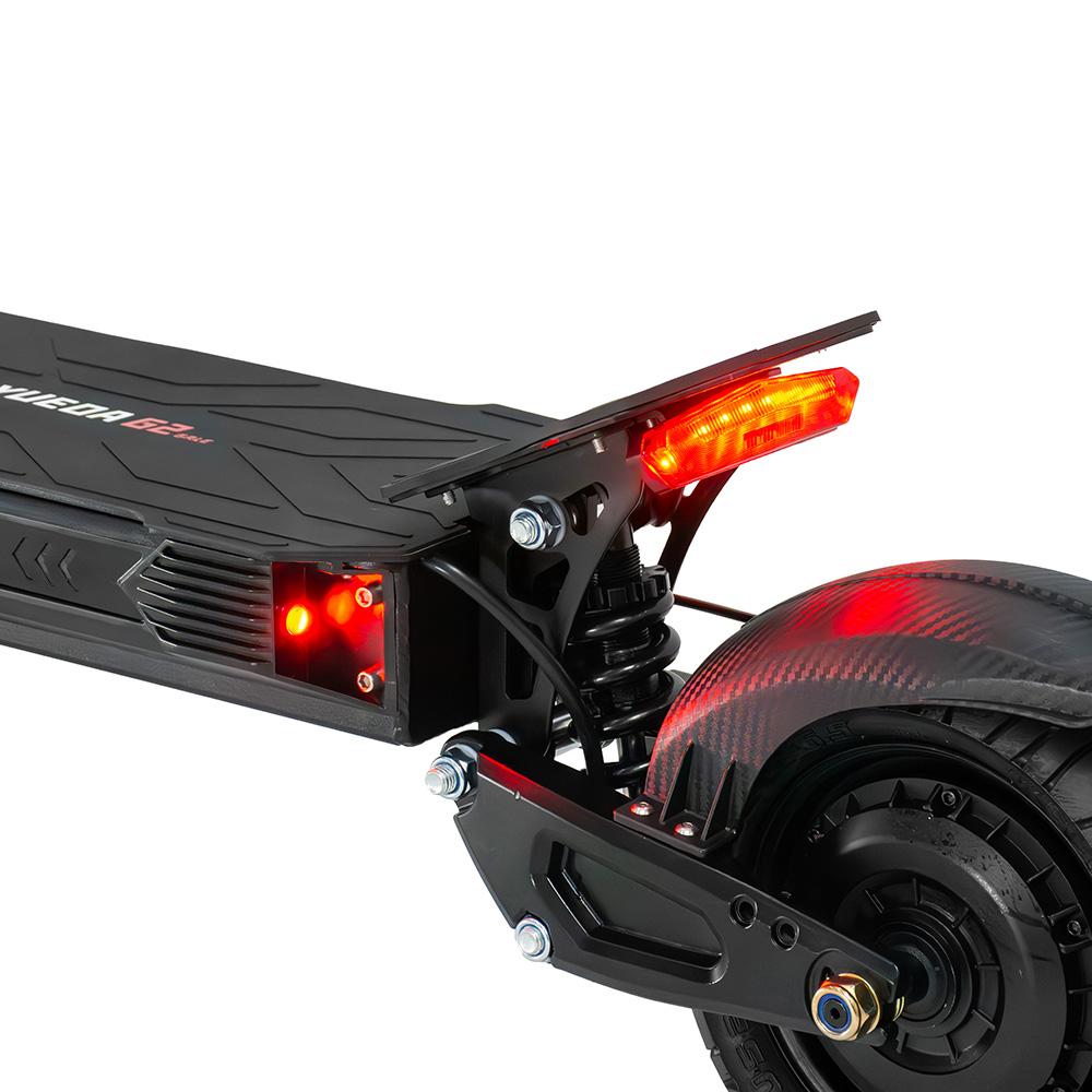 Electric Scooter Boyueda G2 10" Tire 1600W Peak Motor Hydraulic Disc Brake 52V 19Ah NFC Unlock Max Range 60Km LCD Display Black