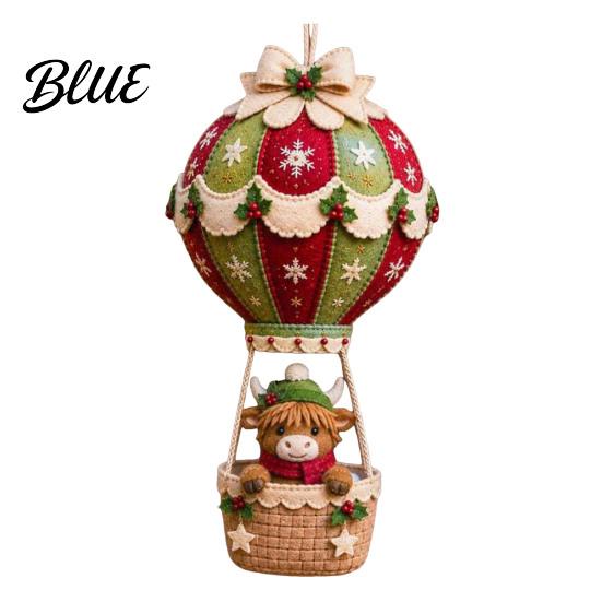 Progetti di Cucito in Tessuto Palloncino ad Aria in Feltro 3D Natale Caldo per Adulti Kit Fai da Te Ornamento da Appendere