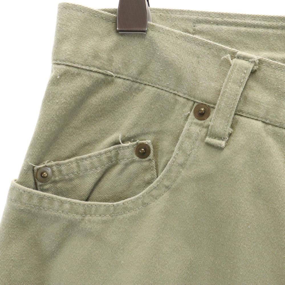 Needles Made In Japan Military Pants W32 Khaki Button Fly Men's Used