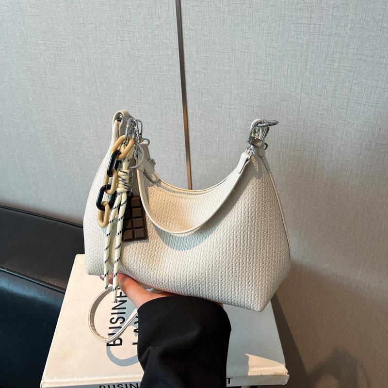 Premium bag women's new fashion versatile shoulder underarm bag Maillard crossbody dumpling bag