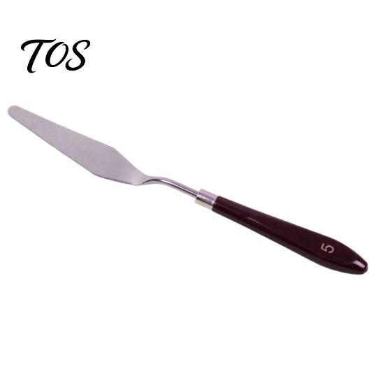 Palette Cutter Oil Painting Scraper, Stainless Steel with Wooden Handle Cutter, Paint Creative Tools for Artists Evenly Mixed Art Spatula, Acrylics