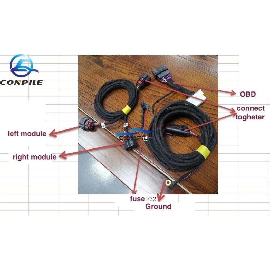 for 2015-18 Ford Focus Kuga Blind Spot Module car monitor BSM wiring harness cable module connector mondeo
