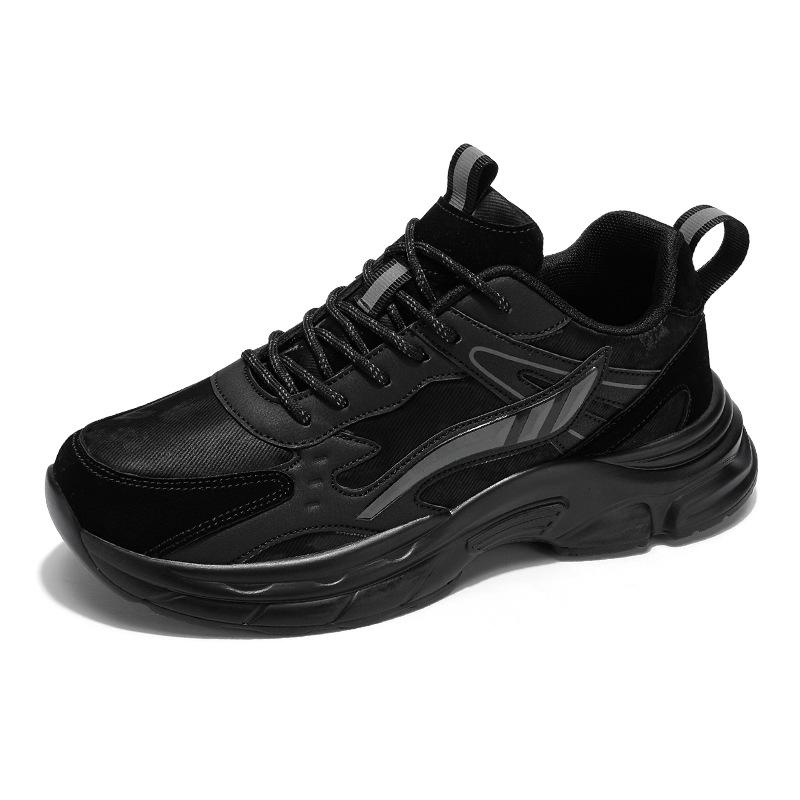 Men's shoes autumn and winter new breathable and comfortable casual sports shoes wear-resistant soles daily commuting wear dad shoes