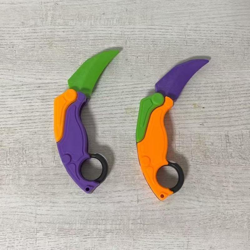 

Гравитационный нож-морковь без лезвия, складной, декомпрессионный, игрушка